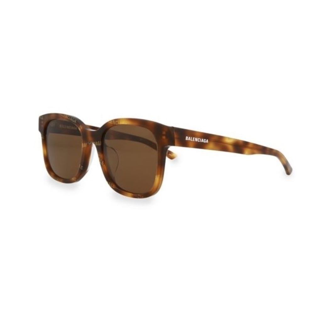 Balenciaga Oversize Logo Sunglasses, Brown, NWT - Picture 2 of 13